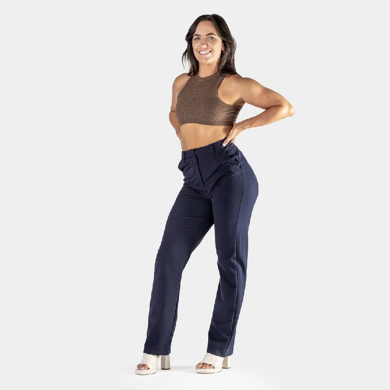 Impact Straight Leg Pants - Navy