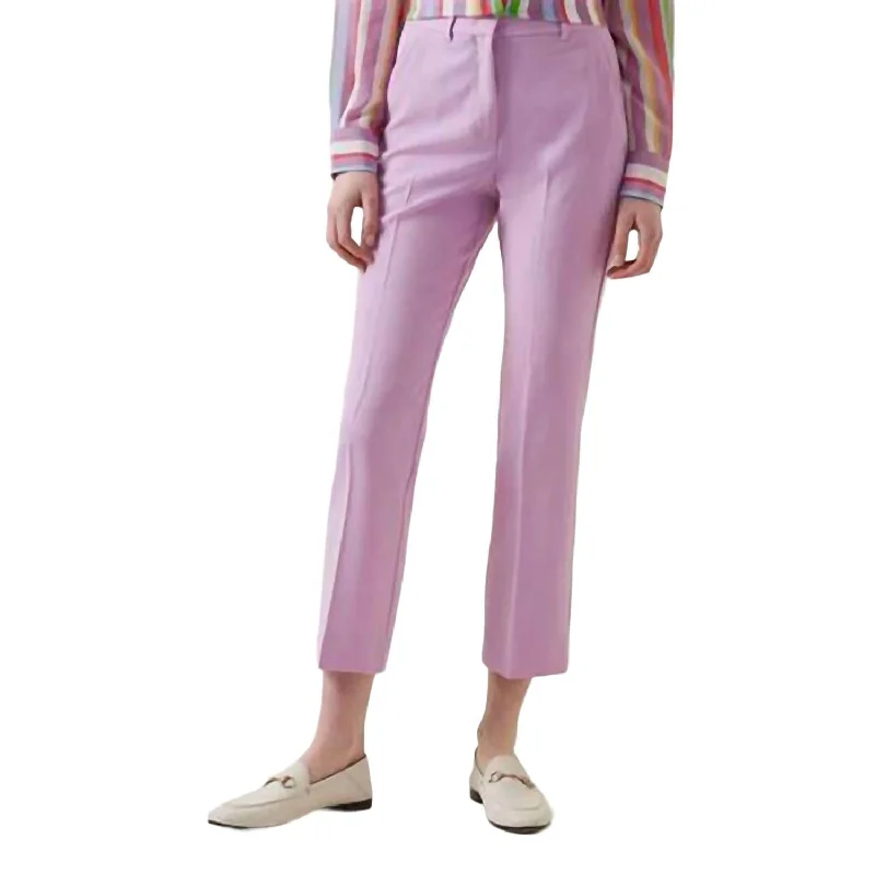 India Pant In Lilac