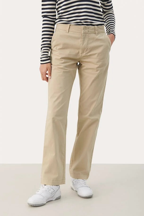 Part Two Soffyn Trousers (White Pepper)