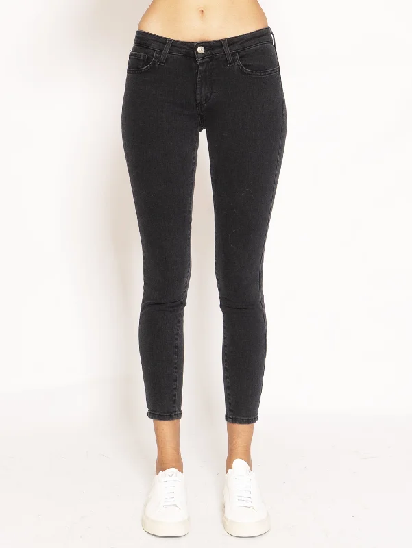 Jeans Elasticizzato Skinny Fit - Nero