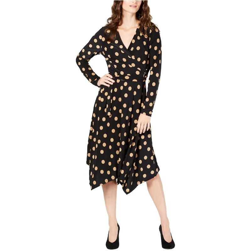 I-N-C Womens Handkerchief Wrap Dress