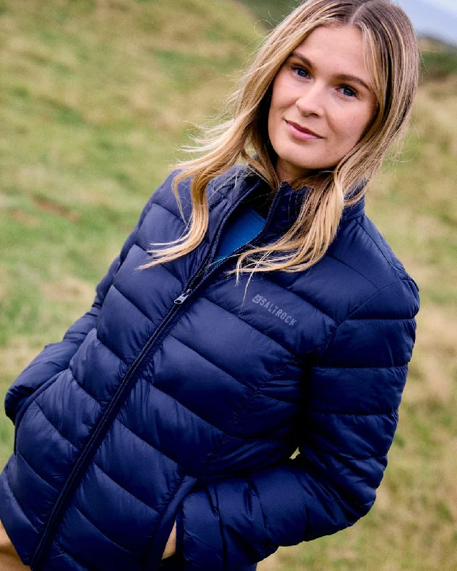 Bridget - Womens Padded Jacket - Blue