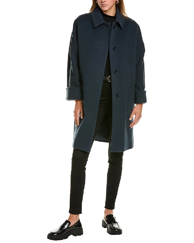 Cinzia Rocca Icons Medium Wool & Cashmere-Blend Coat