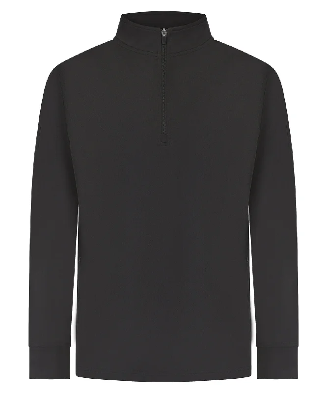 Black - ¼-Tracksuit top