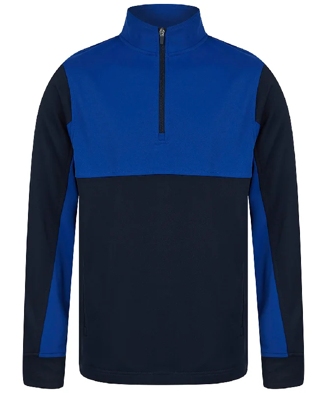 Navy/Royal - ¼-Tracksuit top