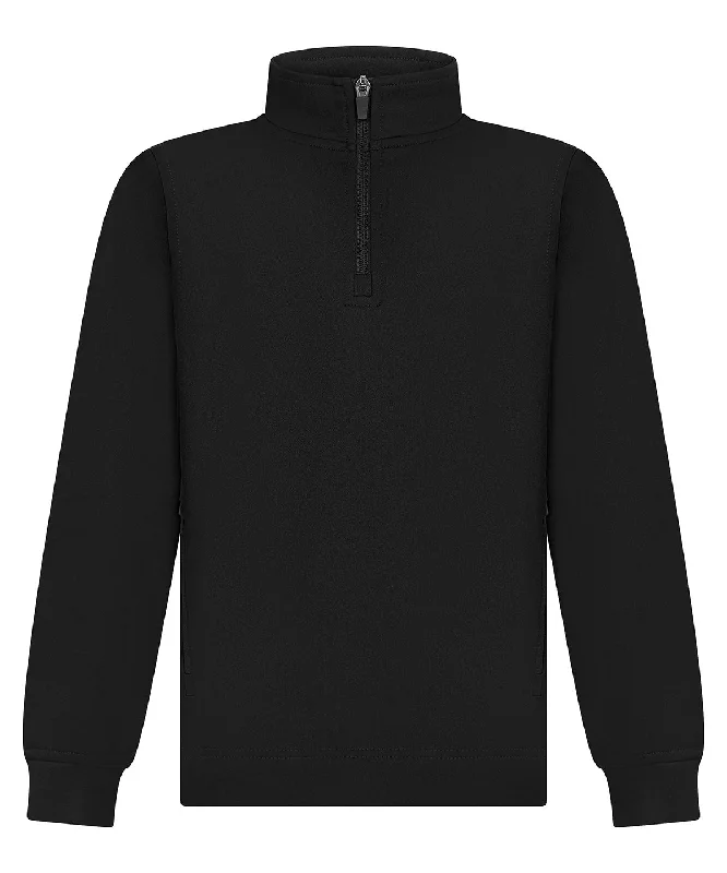 Black - Kids ¼-tracksuit top