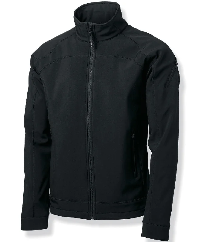 Black - Duxbury – fashionable performance softshell jacket