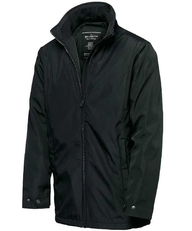 Black - Bellington – warm business jacket