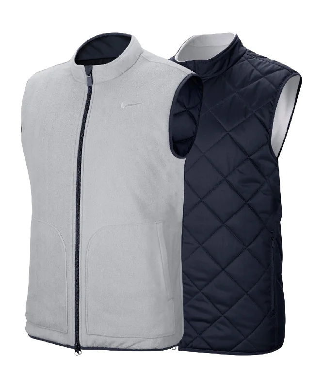 Obsidian/Sky Grey/Sky Grey - Reversible golf vest