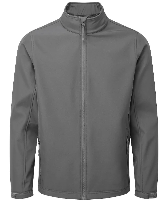 Dark Grey - Windchecker® printable and recycled softshell jacket