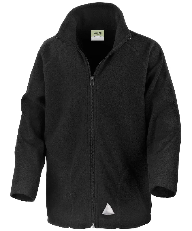 Black - Core junior microfleece jacket