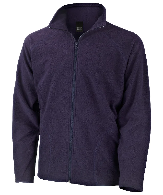 Navy - Core microfleece jacket