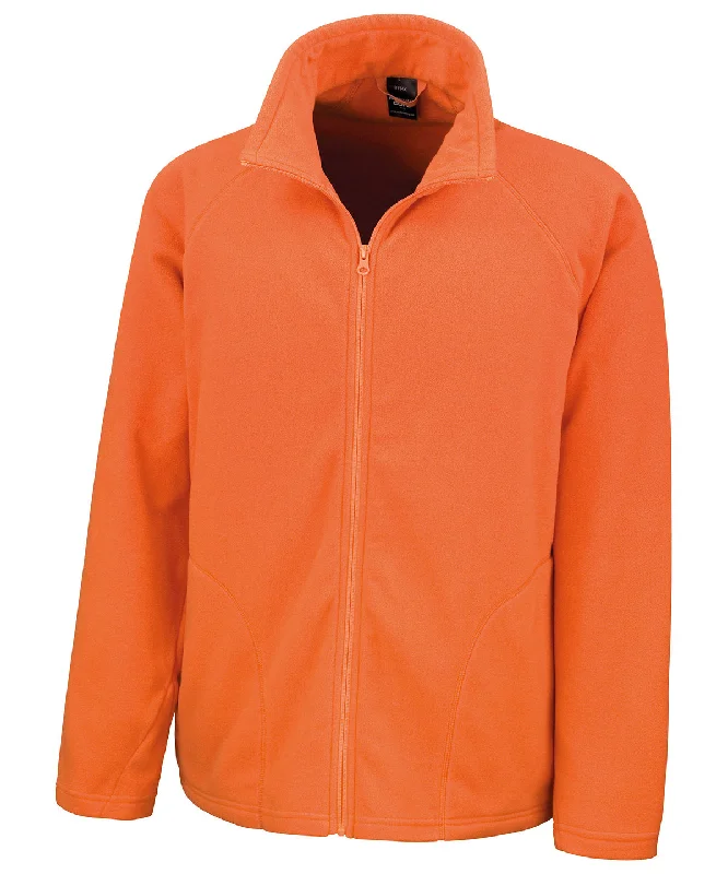 Orange - Core microfleece jacket