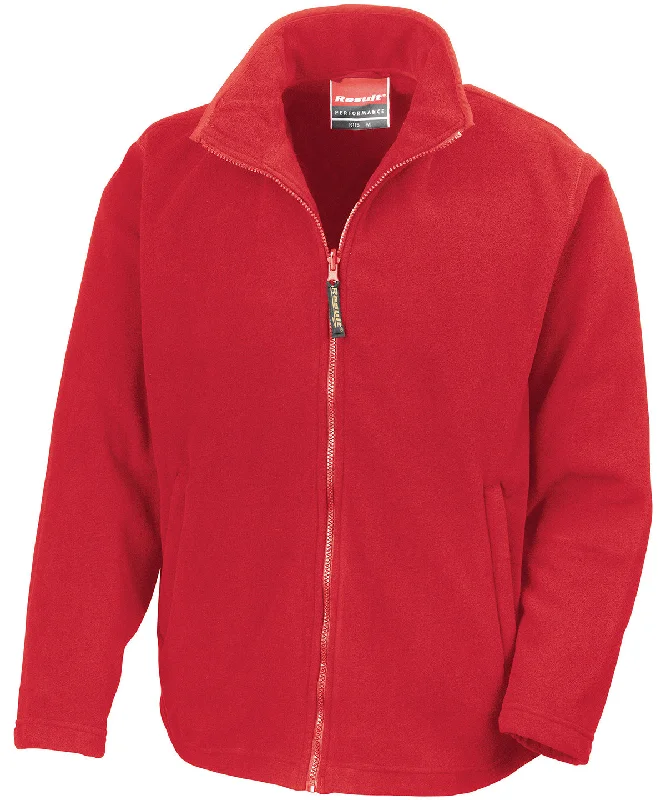 Cardinal Red - Horizon high-grade microfleece jacket