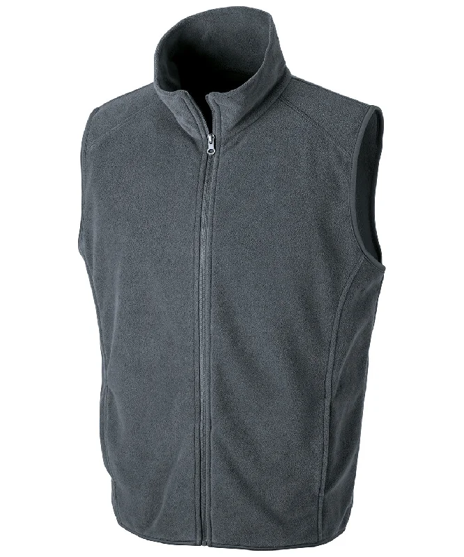 Charcoal - Core microfleece gilet