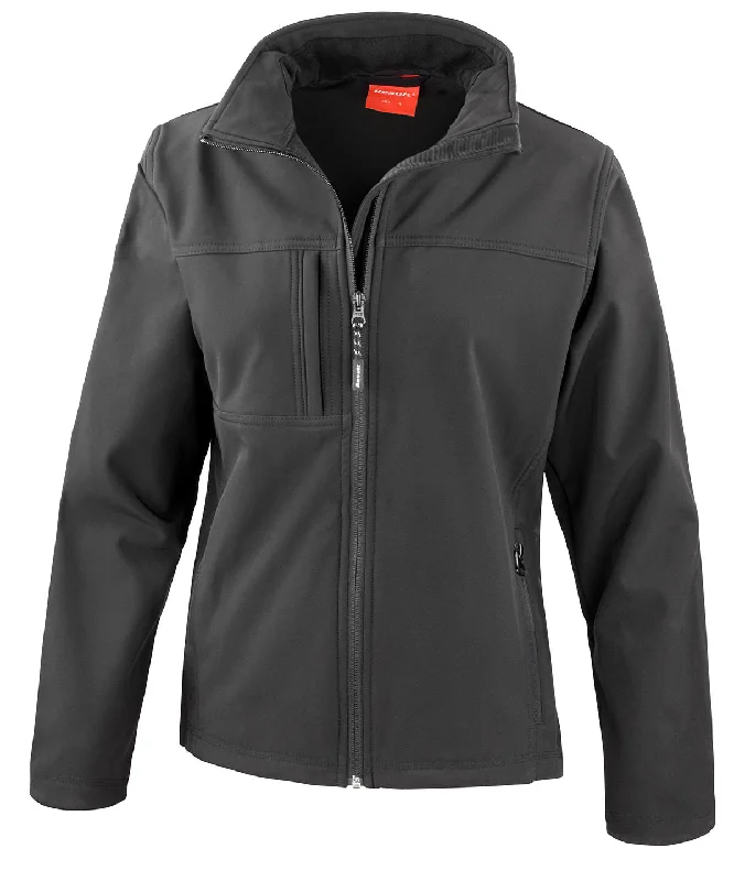 Black - Women's classic softshell jacket