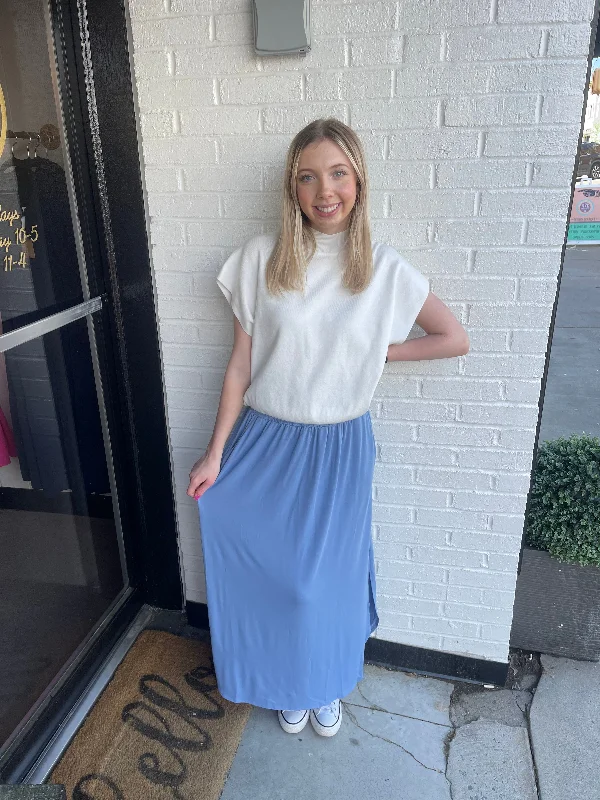 Blue Spring Skirt