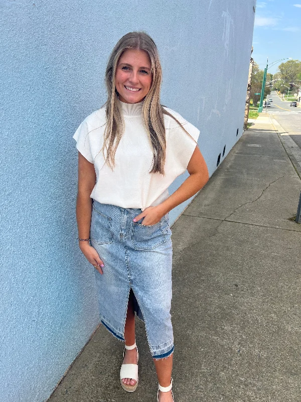 Denim Skirt