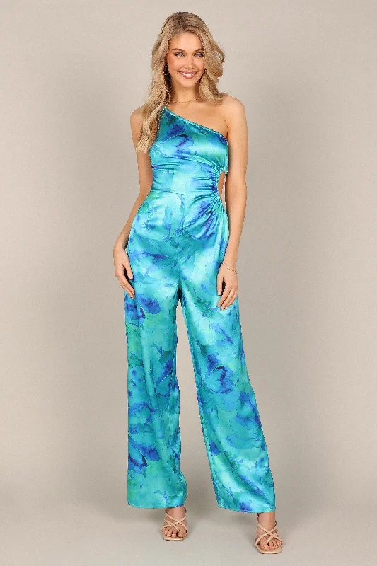 Florina Jumpsuit - Blue/Green