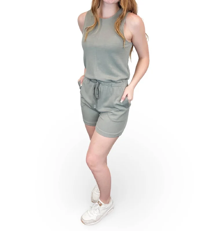 Robbie Romper In Grey