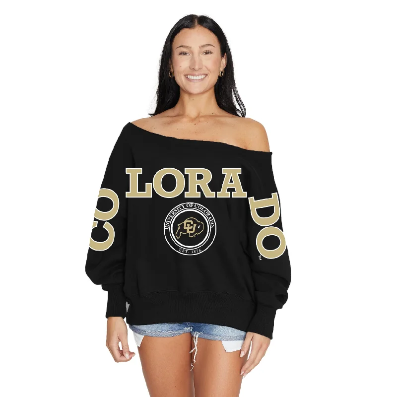 Colorado Boulder Off the Shoulder Sweatshirt