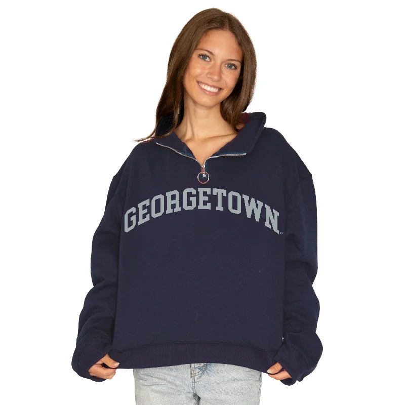 Georgetown Quarter Zip Sweatshirt