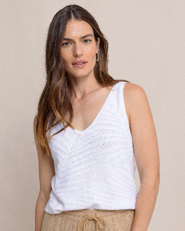 Hartley Jacquard Sweater Tank