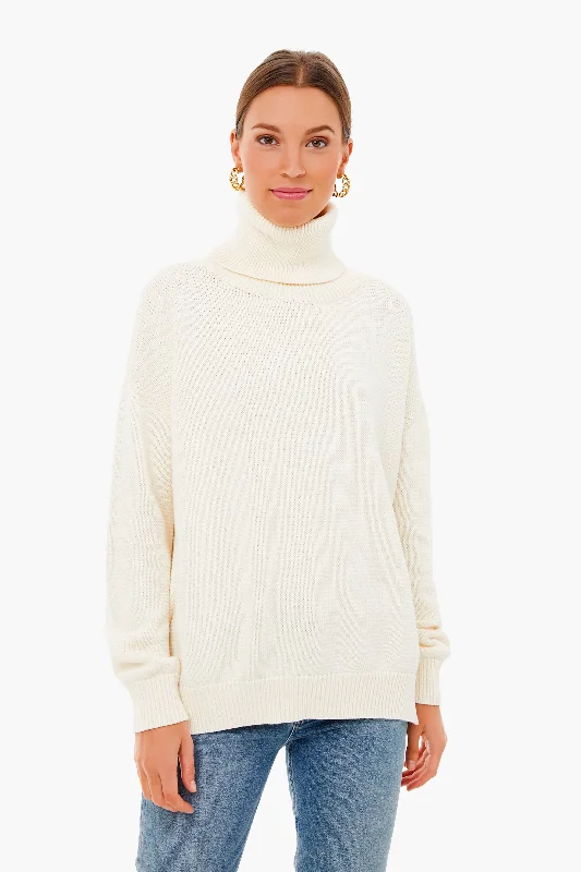 Ivory Carolyn Turtleneck Sweater