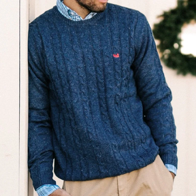 Navy Knit