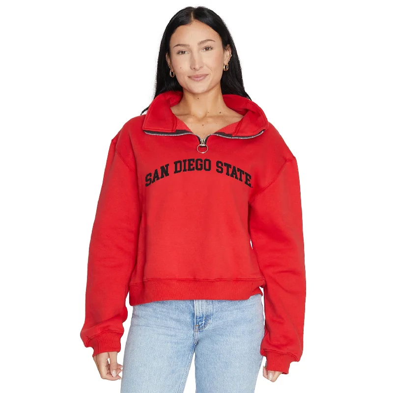 San Diego State Aztecs Quarter Zip Sweatshirt