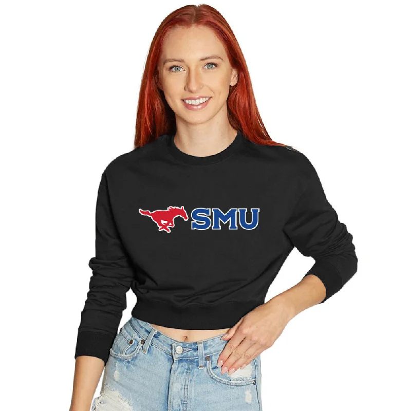 SMU Mustangs Pullover Crewneck